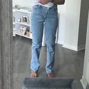 Abercrombie and fitch 90s straight ultra high rise jeans